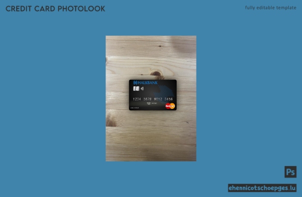Mazedonien Halkbank AD Skopje Mastercard Photolook Beispielvorschau